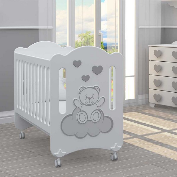 Продукт Bambino Casa Dolce Baby - Бебешко креватче Light Gray - 0 - BG Hlapeta